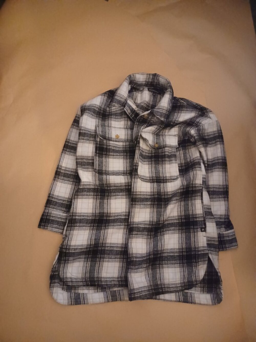 Banana Republic Flannel Shirt/Light Jacket Size L